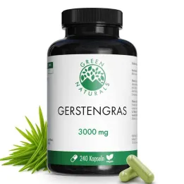Green Naturals® ječmenova trava 3000 mg kapsule veganske (240 kosov)