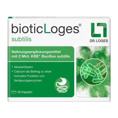 Bioticloges subtilis kapsule, 30 kos