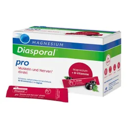 Magnesium Diasporal pro + B-Vit.Musk.+ Nerves Direct, 60 kos