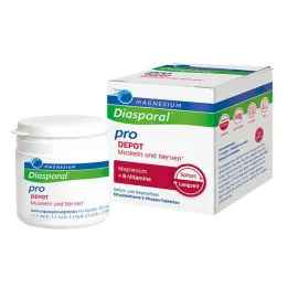 Magnesium Diasporal pro + B-Vit.DEPOT Musk.+ Jeziček za živce, 60 kos