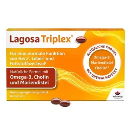 Lagosa Triplex mehke kapsule, 60 kos