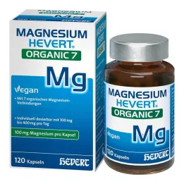 Magnezij Hevert Organic 7 kapsul, 120 kos