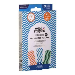 Wild Stripes obliži proti mozoljem XL prozoren, 9 kos