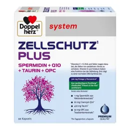 Doppelherz Cell Protection Plus Sperma.+ Q10 + Tavrin + OPC, 90 kos