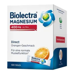 Biolectra Magnezij 400 mg Ultra Direct Orange, 100 kos