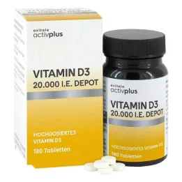 Activplus Vitamin D3 20.000 IE depo tablete (180 kosov)