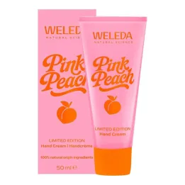 Krema za roke Weleda Pink Peach, 50 ml