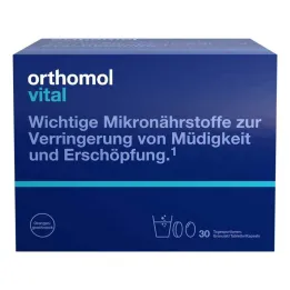 Orthomol Vital Granule / Tablete / Kapsule Oranžna, 30 kos