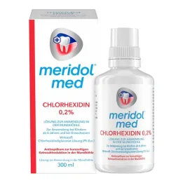 Meridol med klorheksidinom 0,2% raztopina za ustno votlino, 300 ml