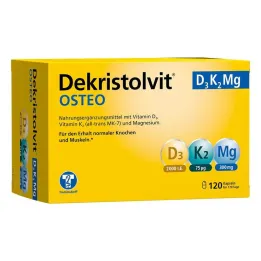 Dekristolvit Osteo D3K2 Mg kapsule, 120 kom