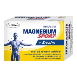 Dr.Böhm Magnesium Sport + kreatin v zrncih, 30 kos