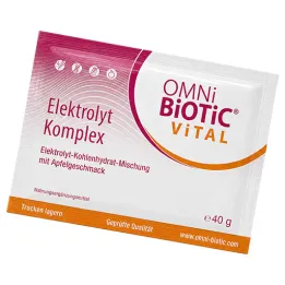 Omni Biotic Vital Electrolyte Complete Apple Powder Bag, 40 g